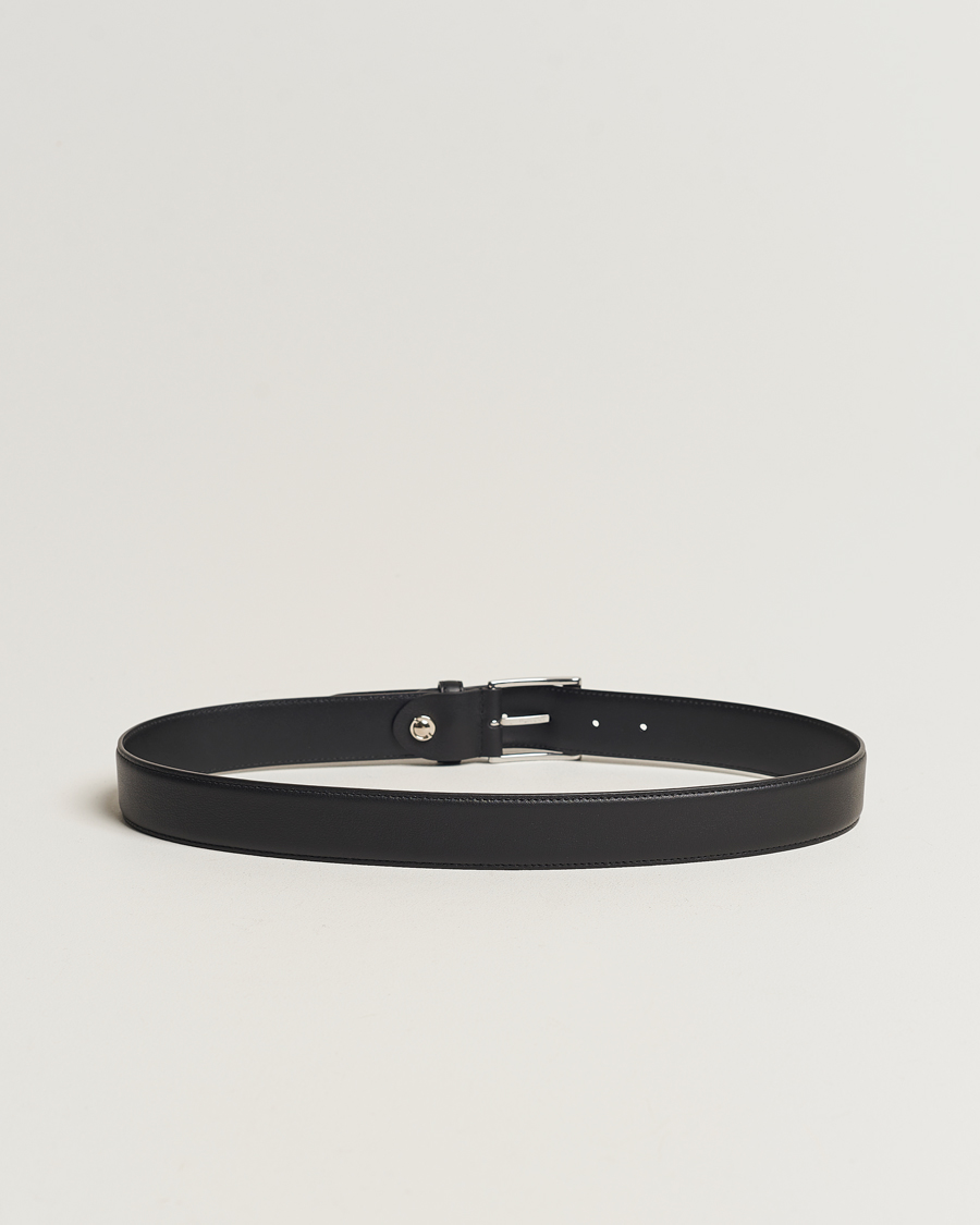Herre | Bælter | Canali | Classic Leather Belt Black Calf