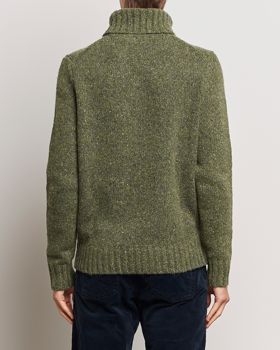 Herre | Trøjer | Morris | Graham Knitted Rollneck Olive