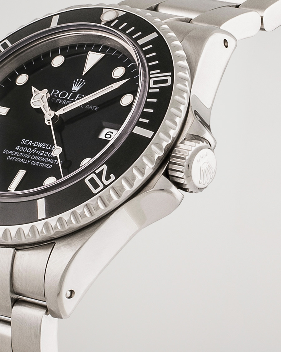 Herre | Nyheder | Rolex Pre-Owned | Sea Dweller 16600 Oyster Perpetual Steel Black Steel Black