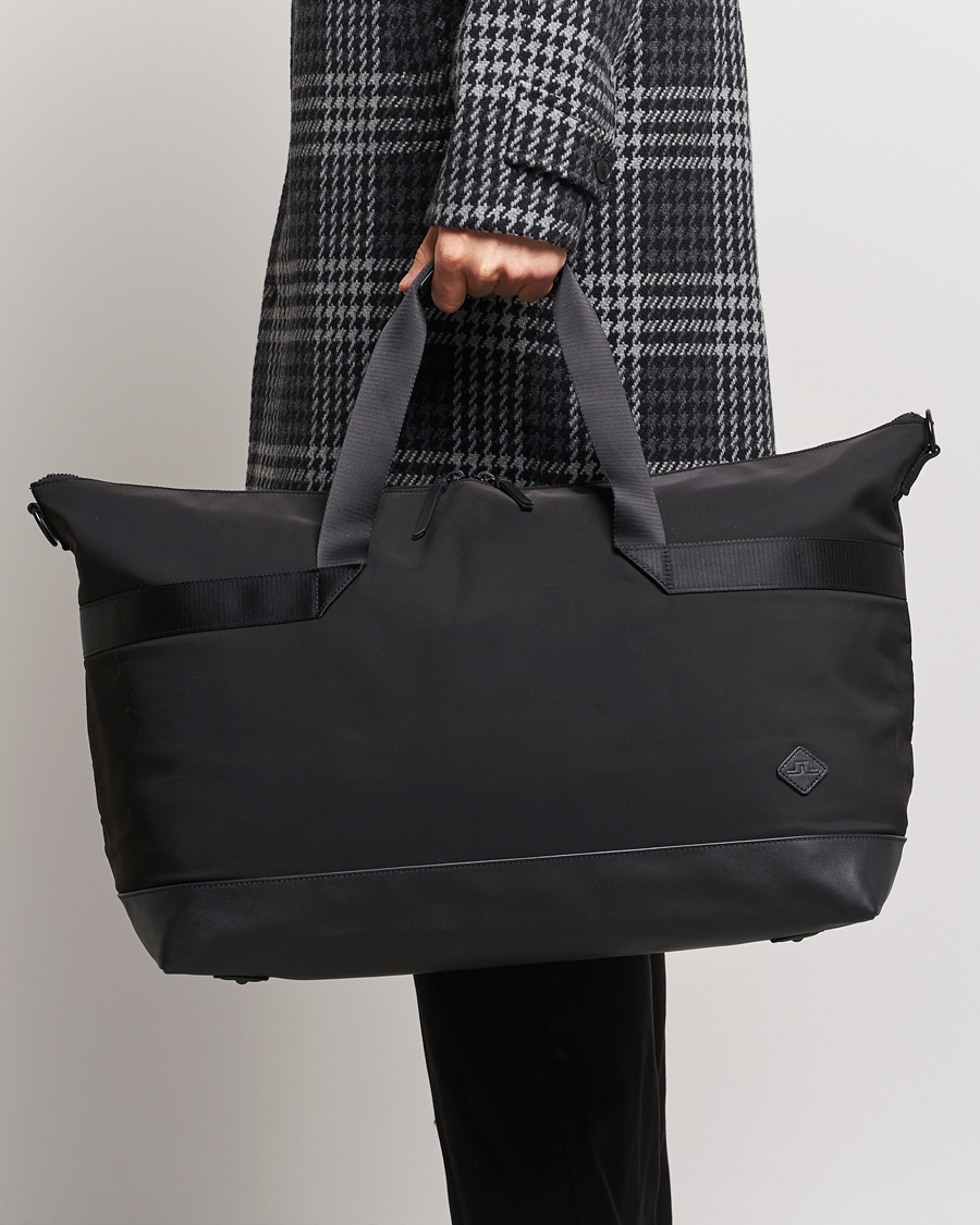 Herr | Accessoarer | J.Lindeberg | Walt Nylon Weekender Black