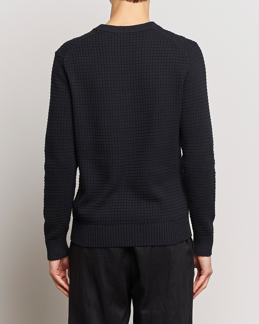 Herre | Trøjer | J.Lindeberg | Archer Structure Sweater Black