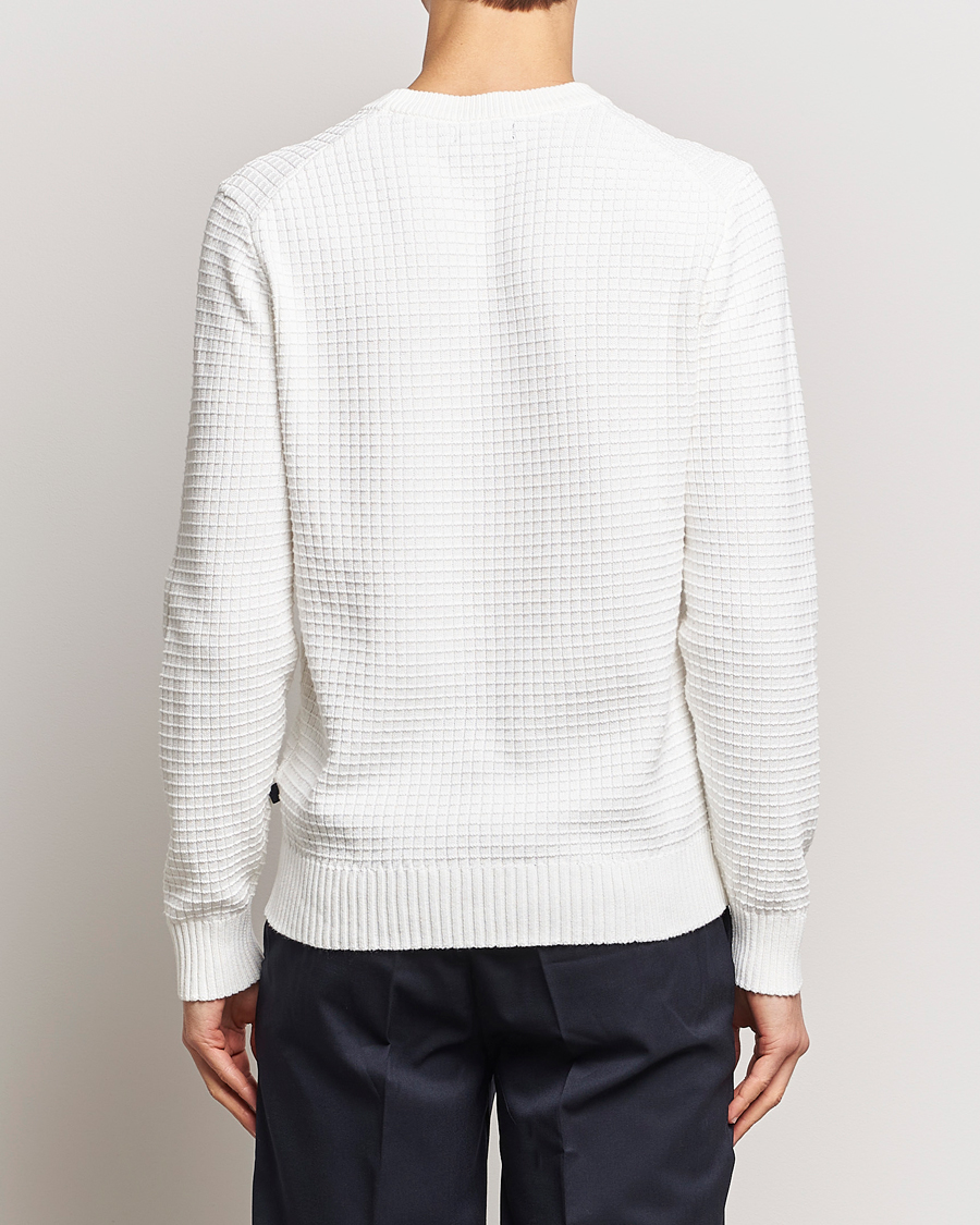 Herre | Trøjer | J.Lindeberg | Archer Structure Sweater Cloud White