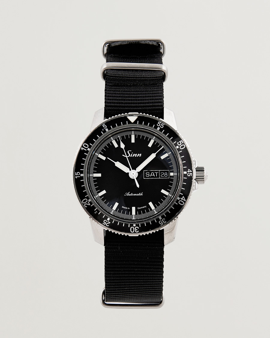 Brugt: | Pre-Owned & Vintage Watches | Sinn Pre-Owned | Pilot watch 104 Steel Black
