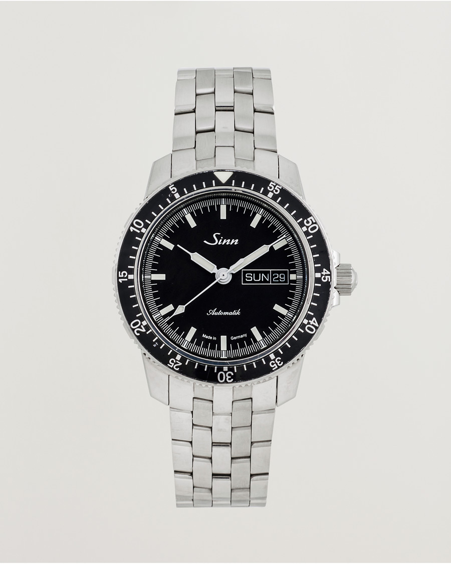 Herre | Pre-Owned & Vintage Watches | Sinn Pre-Owned | Pilot watch 104 Steel Black