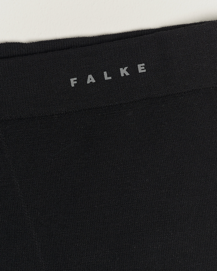 Herre | Undertøj | Falke Sport | 3/4 Tights Wool Tech Light Black
