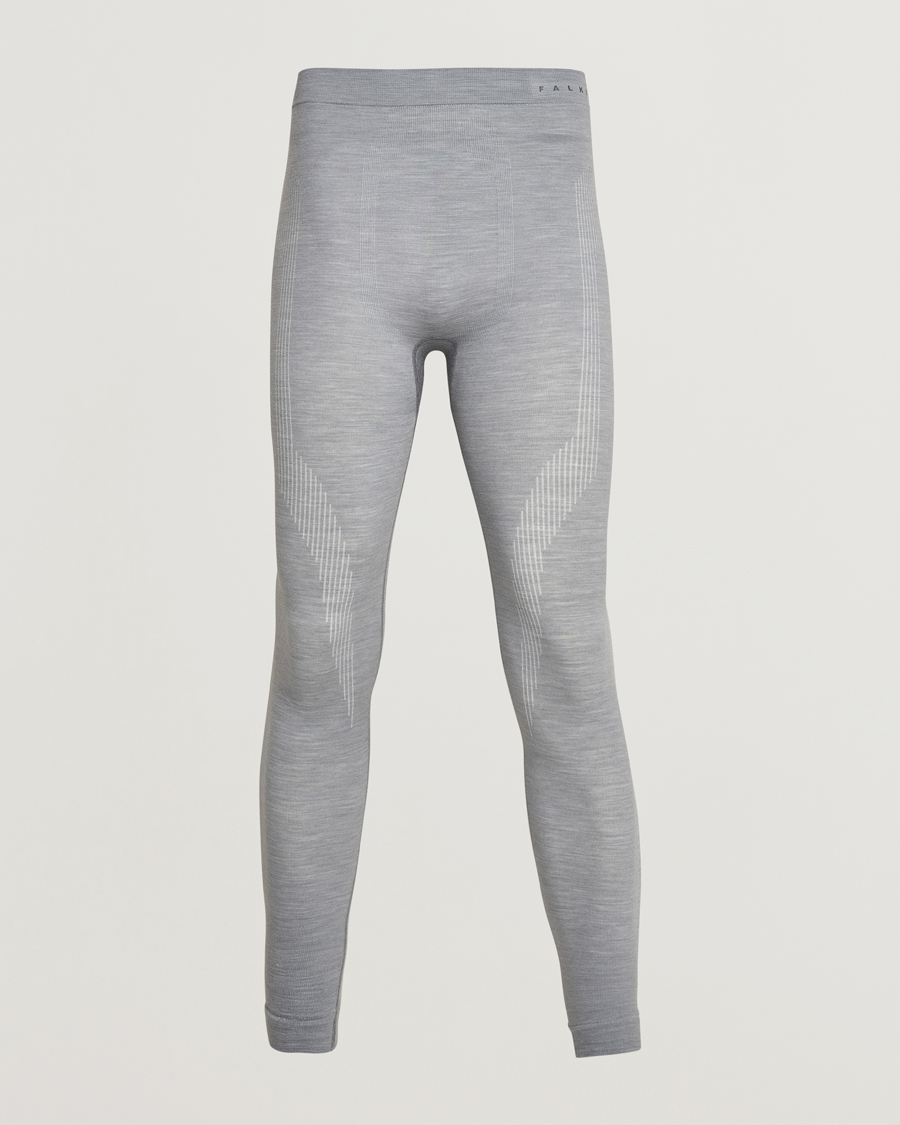 Herre | Undertøj | Falke | Wool Tech Tights Grey Heather
