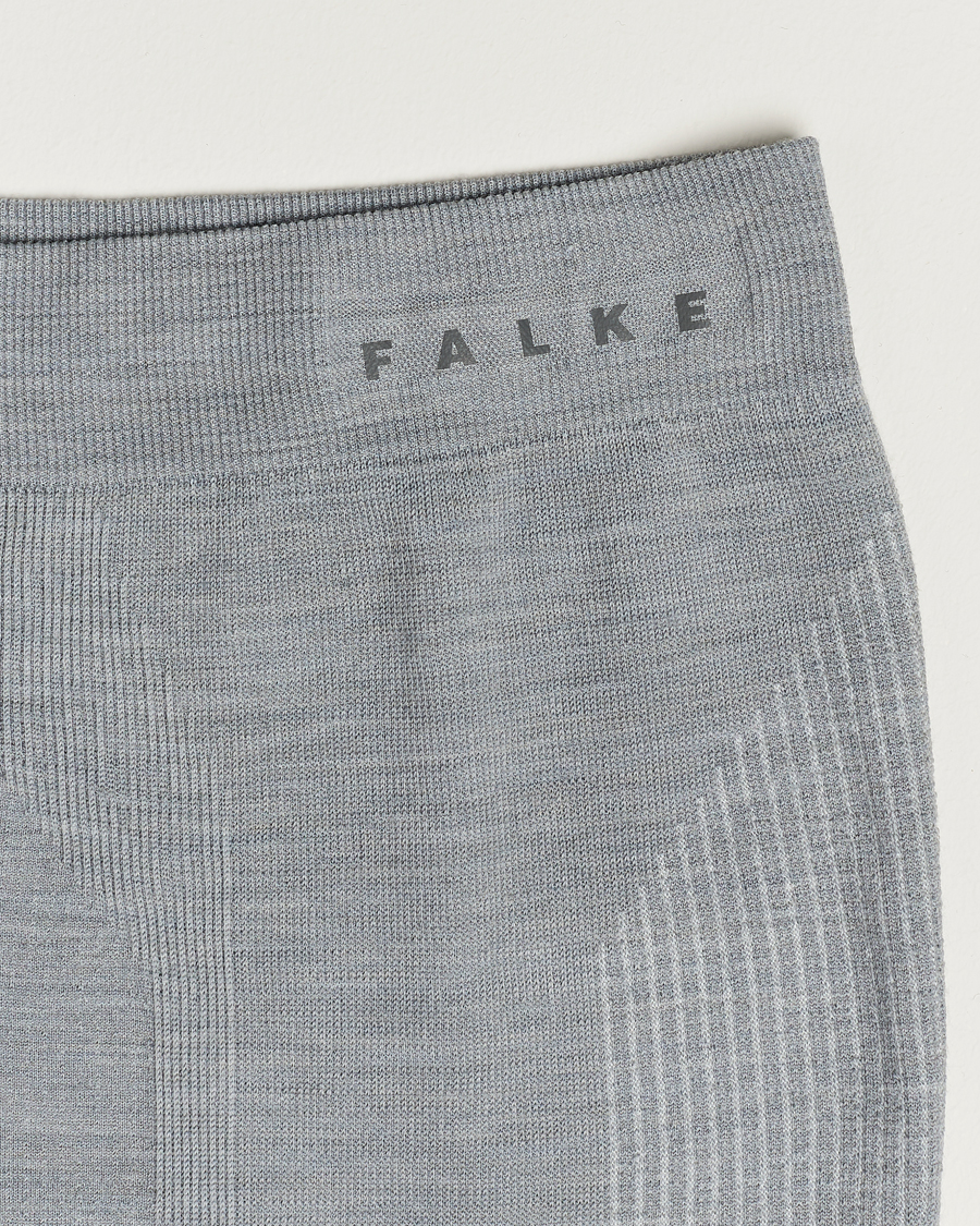 Herre | Undertøj | Falke | Wool Tech Tights Grey Heather