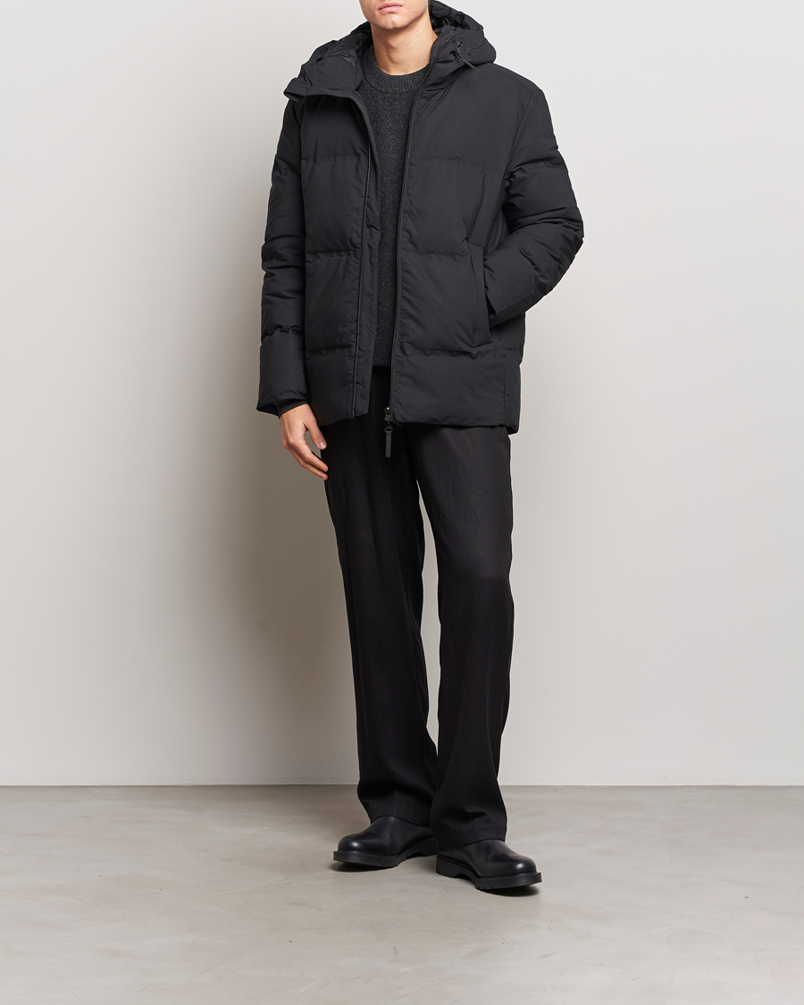 Herre | Jakker | A Day's March | Yangra Puffer Jacket Matt Black