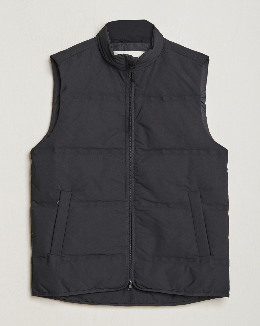 Herre | Moderne jakker | A Day's March | Alford Puffer Vest Black