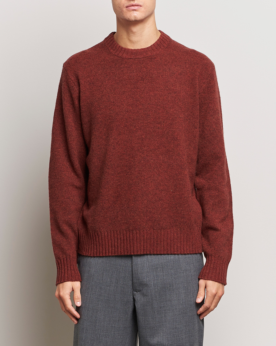 Herre | A Day's March | A Day's March | Marlow Lambswool Crew Zinfandel