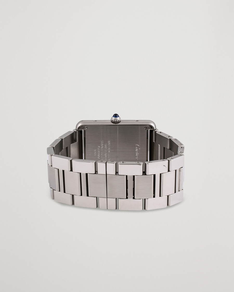 Herre | Cartier Pre-Owned Tank Solo Large W5200014 Steel White | Cartier Pre-Owned | Tank Solo Large W5200014 Steel White