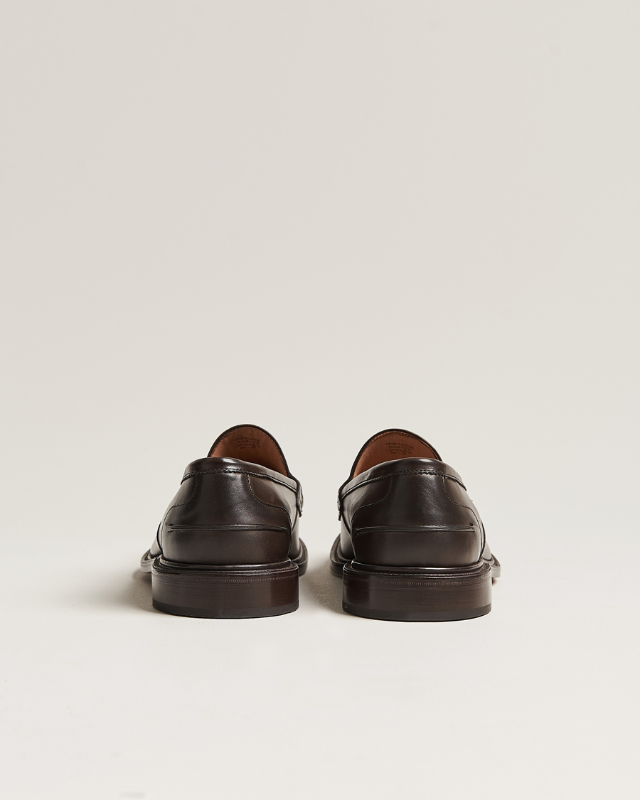 Herre | Tricker's James Penny Loafers Espresso Calf | Tricker's | James Penny Loafers Espresso Calf
