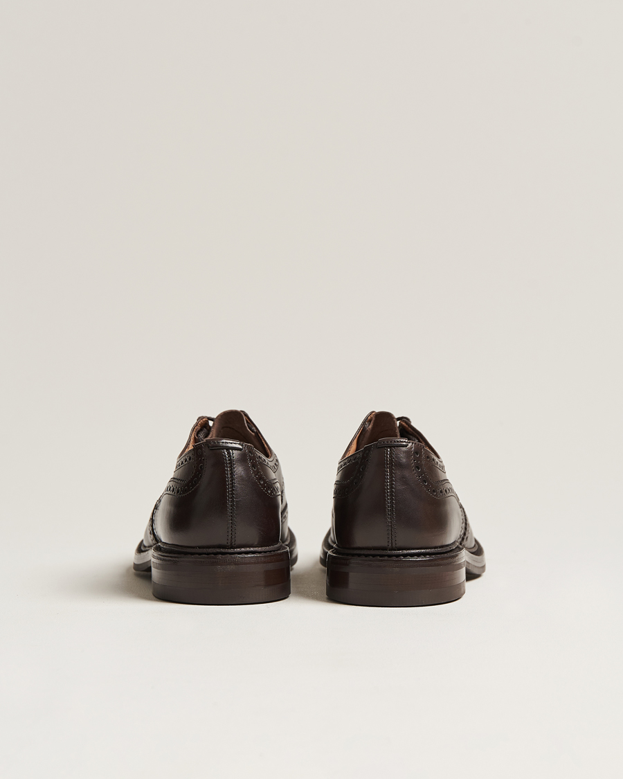 Herre | Brogues | Tricker's | Bourton Country Brogues Espresso Calf