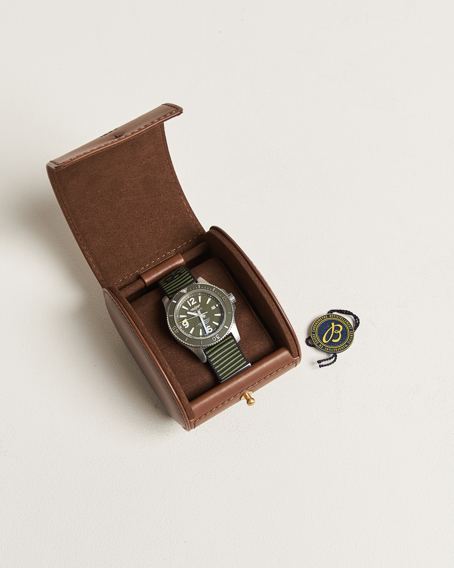Herre | Breitling Pre-Owned Superocean 44 Outerknown A17367 Steel Green | Breitling Pre-Owned | Superocean 44 Outerknown A17367 Steel Green