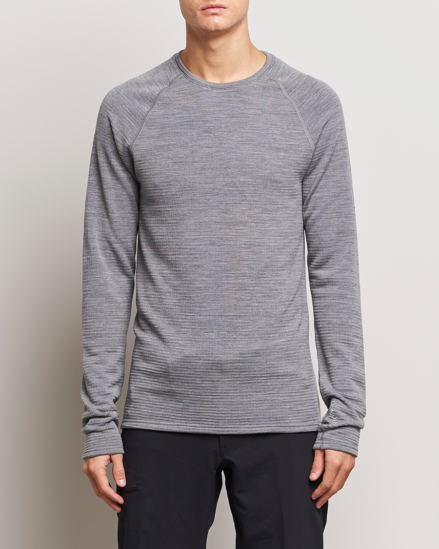 Herre | Trøjer | Houdini | Desoli Merino Thermal Crew College Grey