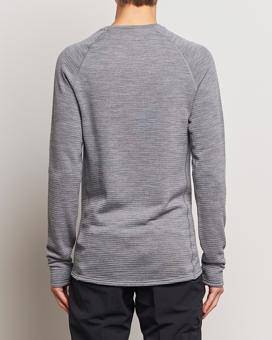 Herre | Active | Houdini | Desoli Merino Thermal Crew College Grey