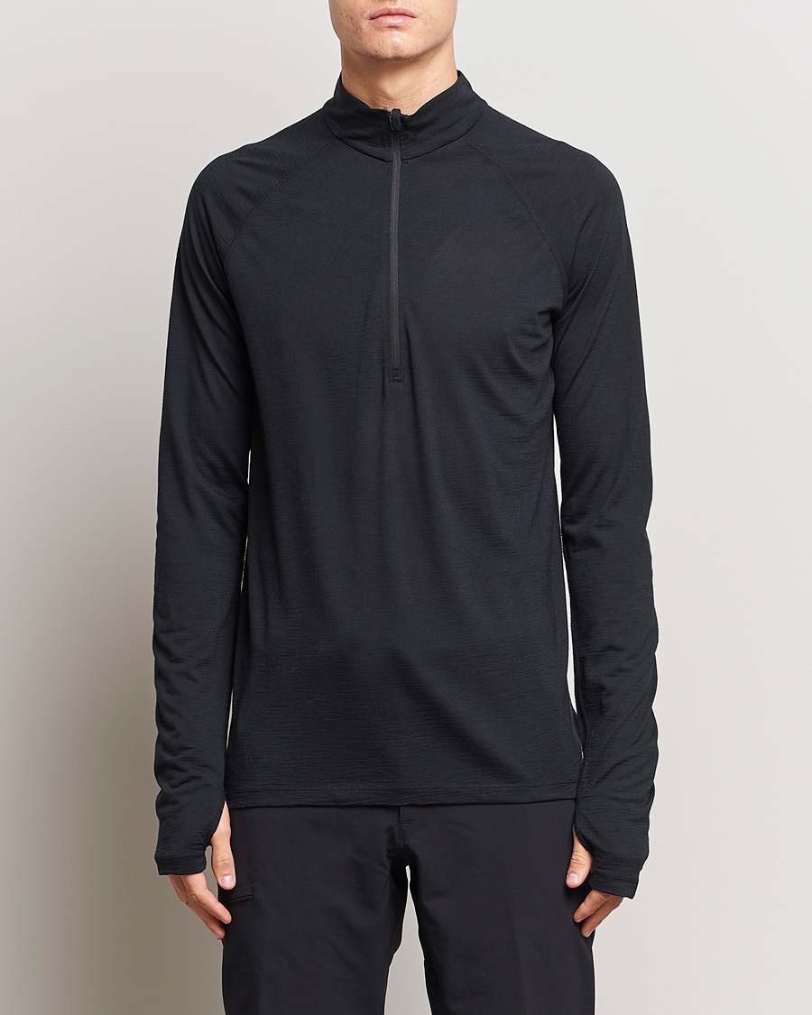 Herre | Trøjer | Houdini | Desoli Merino Light Half Zip True Black