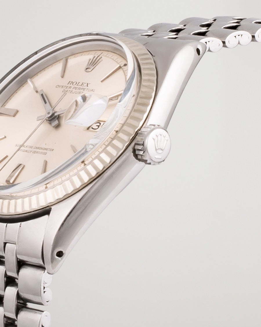 Herre | Rolex Pre-Owned Datejust 1601 Jubilee Steel Silver Steel Silver | Rolex Pre-Owned | Datejust 1601 Jubilee Steel Silver Steel Silver
