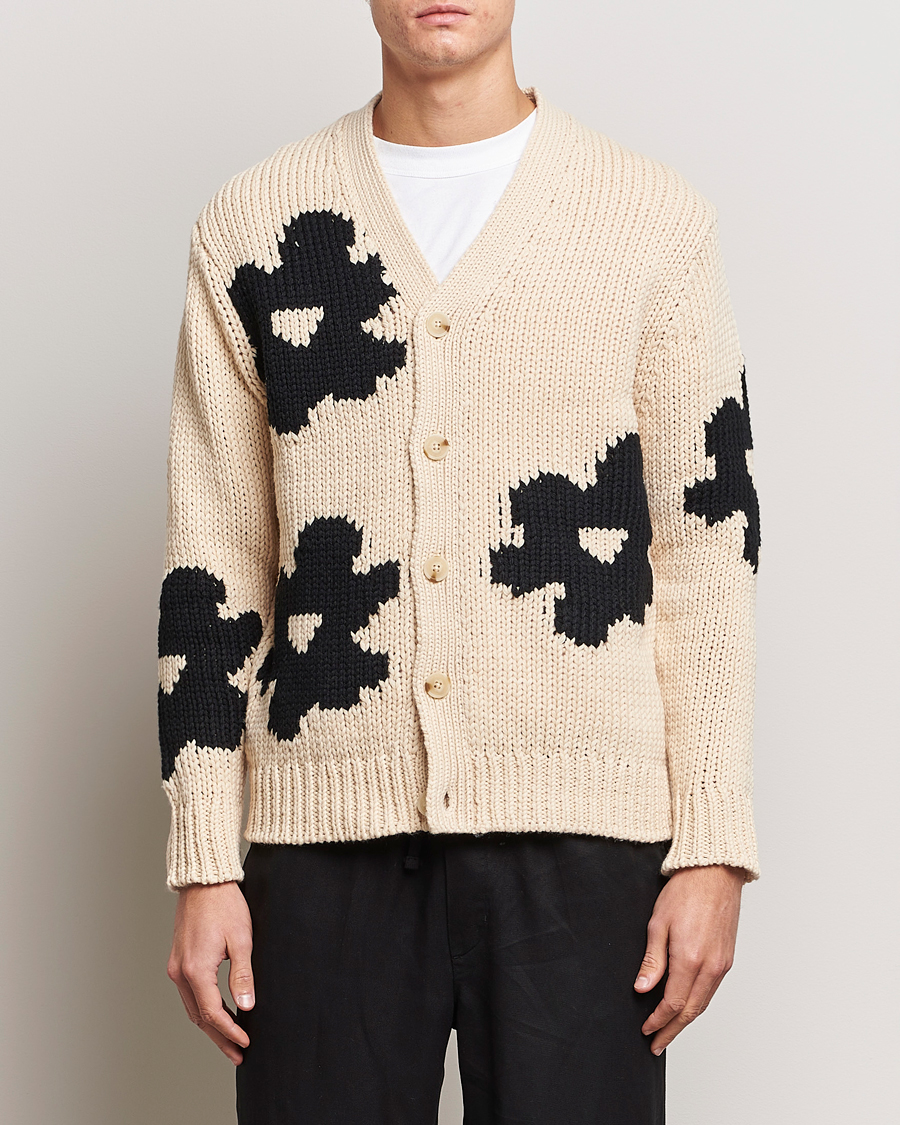 Herre | Trøjer | NN07 | Mika Cardigan Ecru Multi