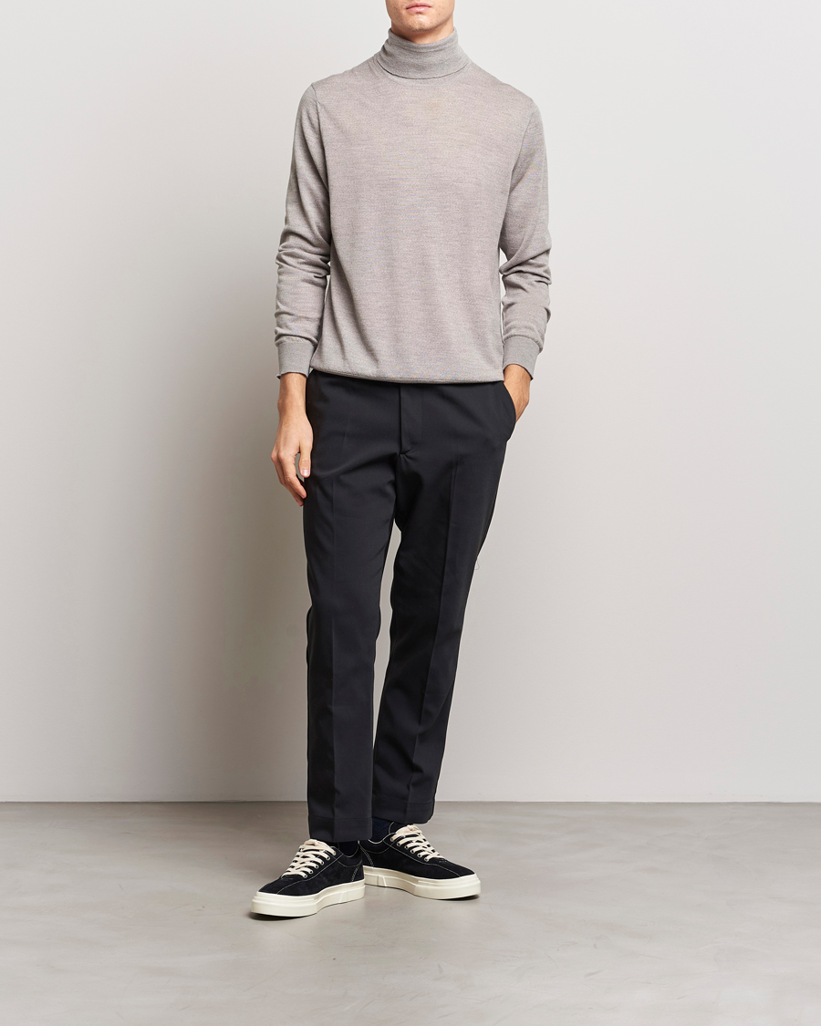 Herre | Trøjer | NN07 | Richard Wool Rollneck Stone