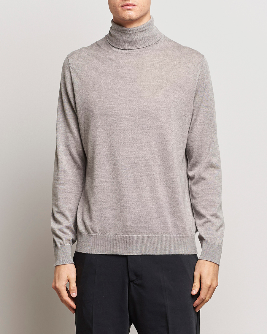 Herre | Pologensere | NN07 | Richard Wool Rollneck Stone