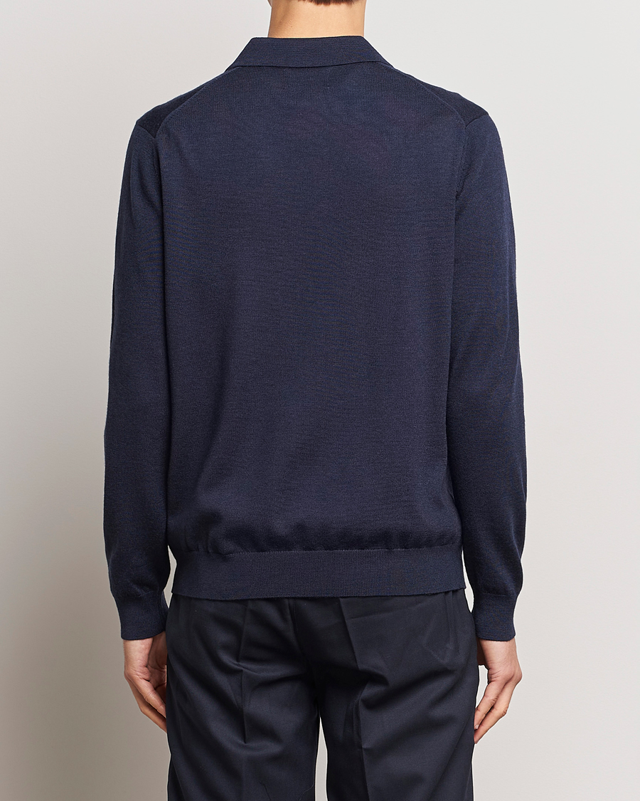 Herre | Trøjer | NN07 | Sergio Half Zip Navy Melange