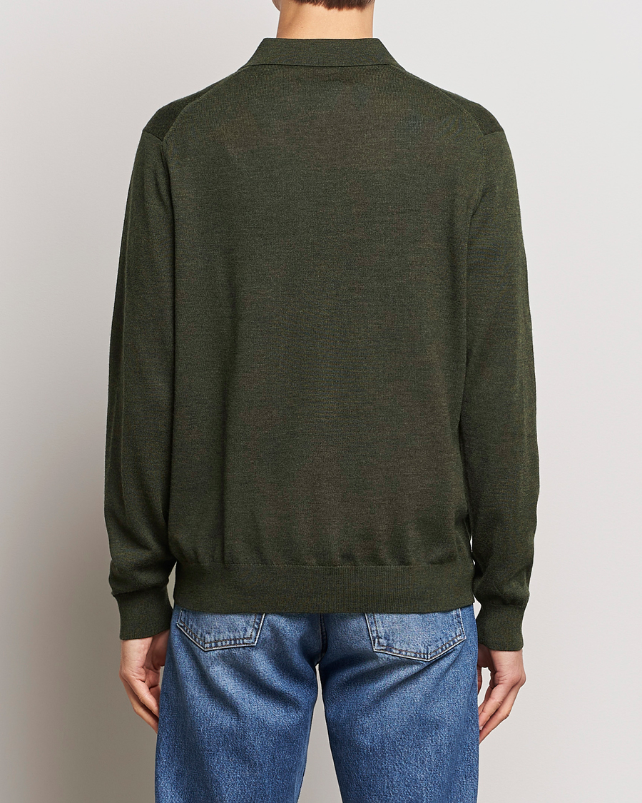 Herre | Trøjer | NN07 | Sergio Half-Zip Polo Dark Green