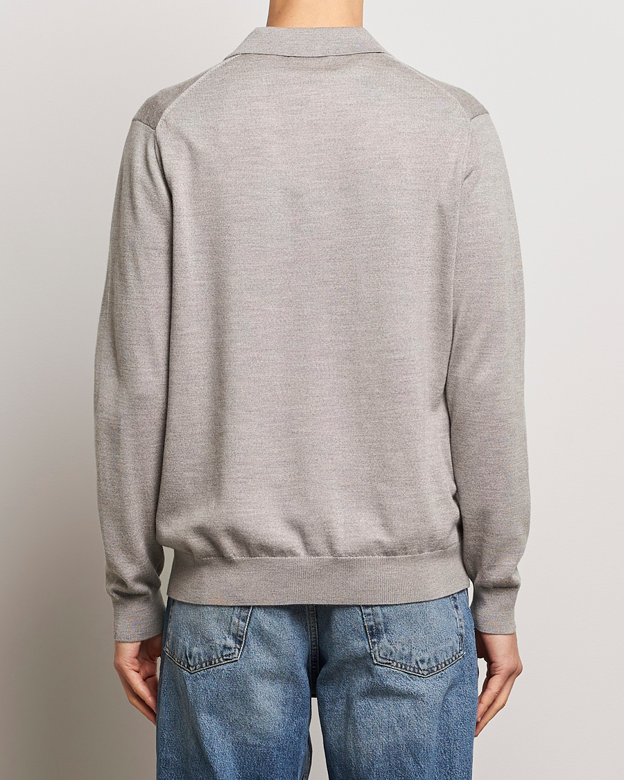 Herre | Trøjer | NN07 | Sergio Half-Zip Polo Stone