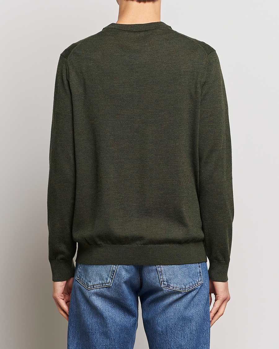 Herre | Trøjer | NN07 | Sergio V-Neck Pullover Dark Green