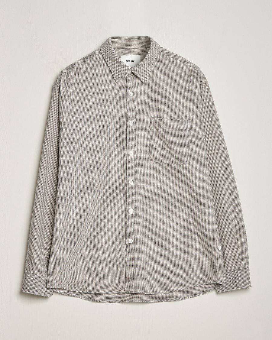 Herre | Skjorter | NN07 | Deon Relaxed Fit Overshirt Dark Grey