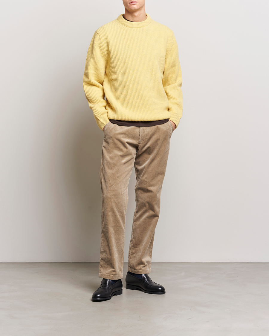 Herre | Bukser | NN07 | Alex Straight Fit Corduroy Pants Desert Khaki