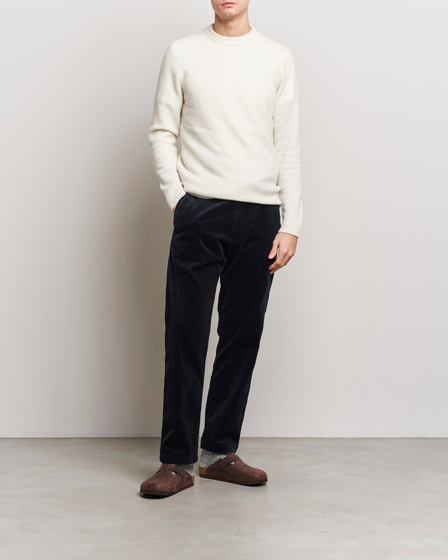 Herre | Bukser | NN07 | Alex Regular Fit Corduroy Pants Navy Blue