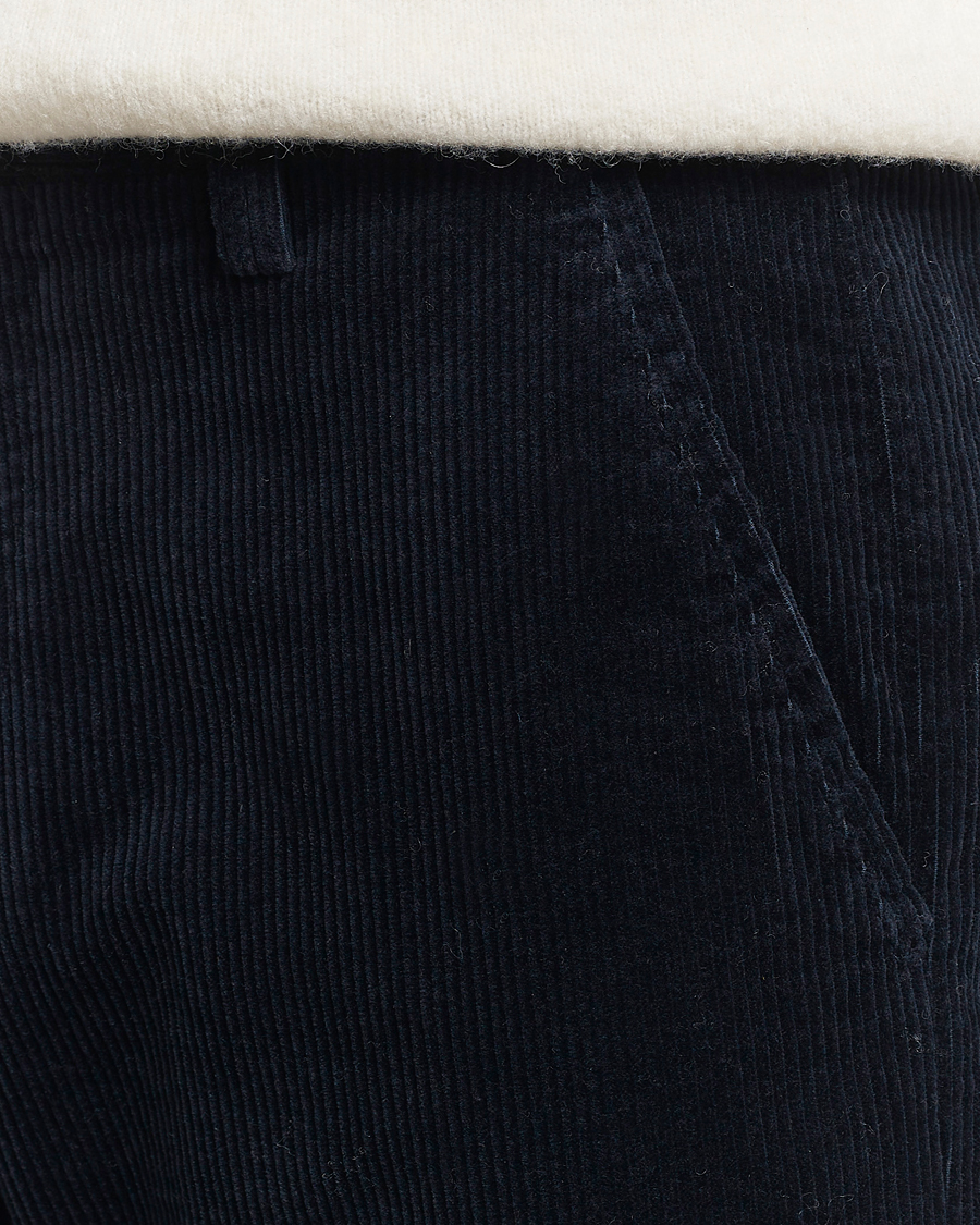 Herre | Bukser | NN07 | Alex Regular Fit Corduroy Pants Navy Blue