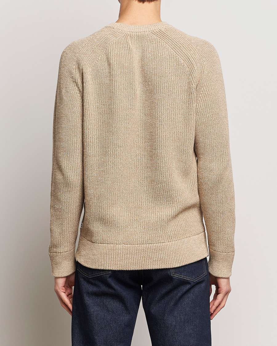 Herre | Trøjer | NN07 | Jacobo Cotton Knitted Crew Neck Desert Khaki