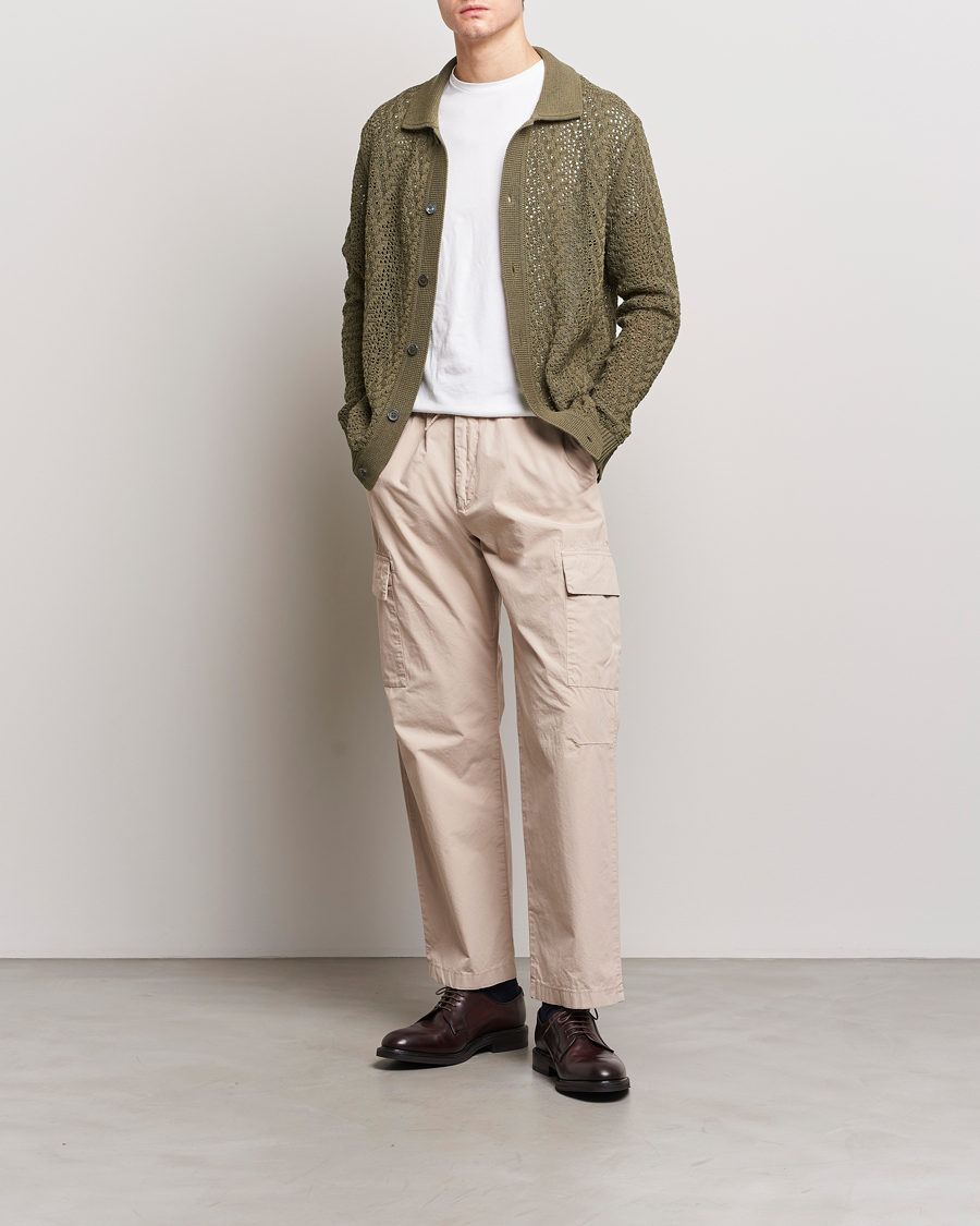 Herre | Trøjer | NN07 | Vito Lace Cardigan Dark Green