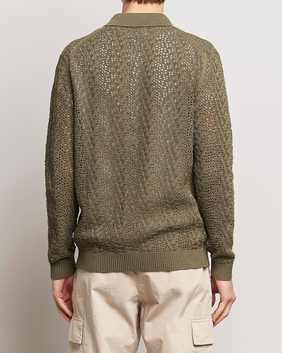 Herre | Trøjer | NN07 | Vito Lace Cardigan Dark Green