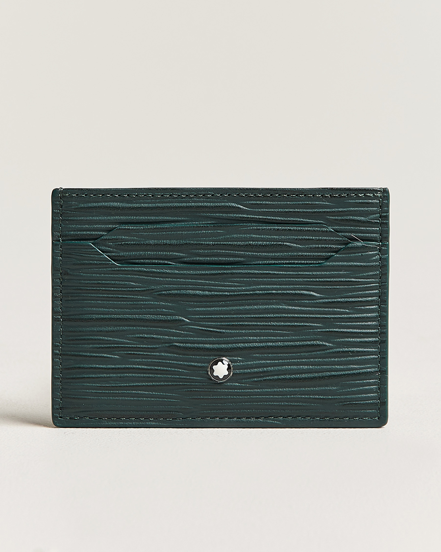 Herre | Montblanc Meisterstück 4810 Card Holder 5cc Green | Montblanc | Meisterstück 4810 Card Holder 5cc Green