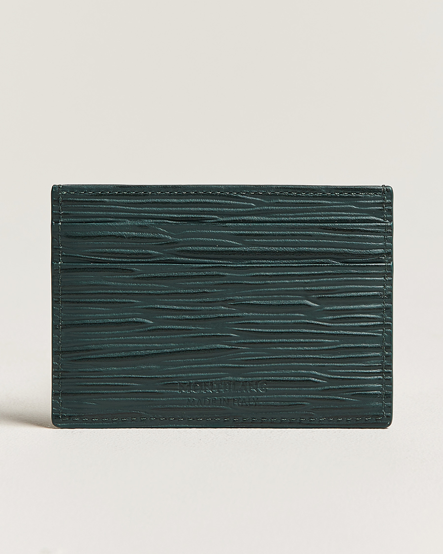 Herre | Montblanc Meisterstück 4810 Card Holder 5cc Green | Montblanc | Meisterstück 4810 Card Holder 5cc Green