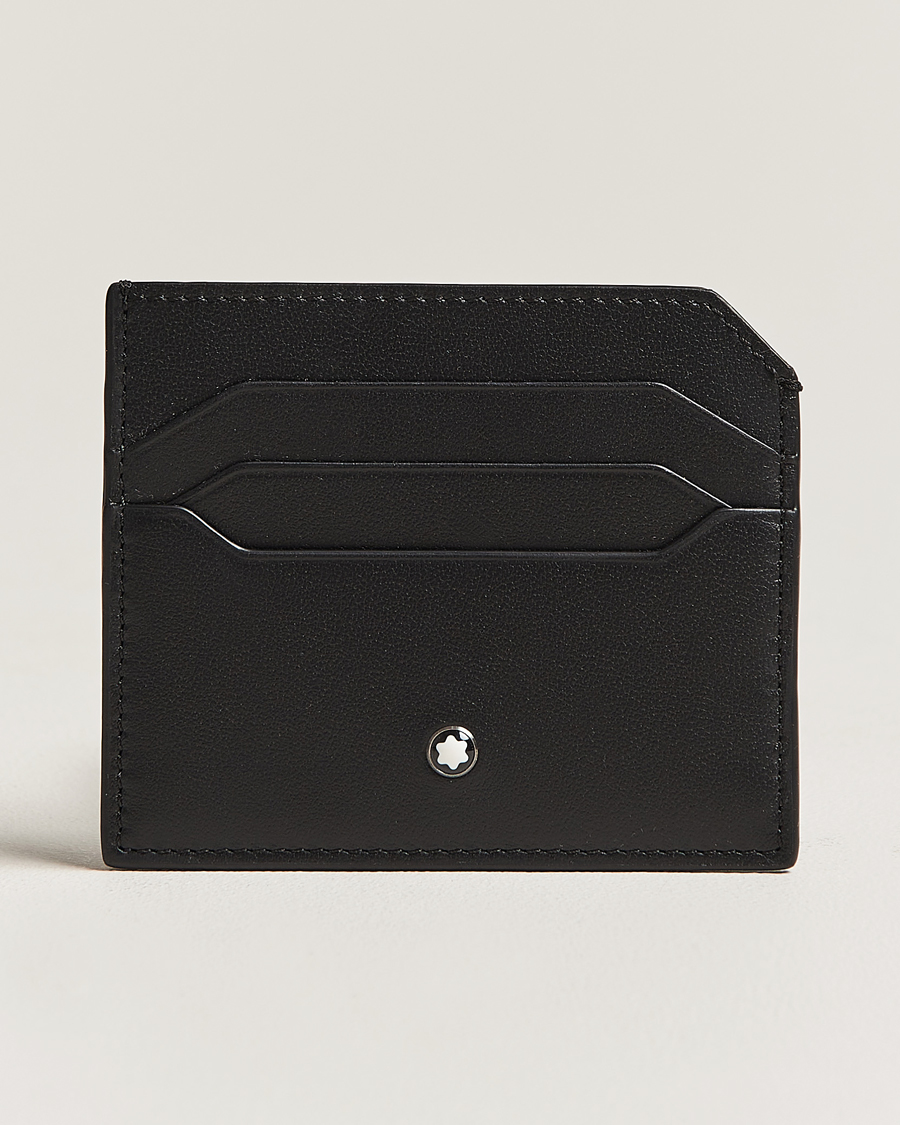 Herre | Punge | Montblanc | Selection Soft Card Holder 6bcc Black