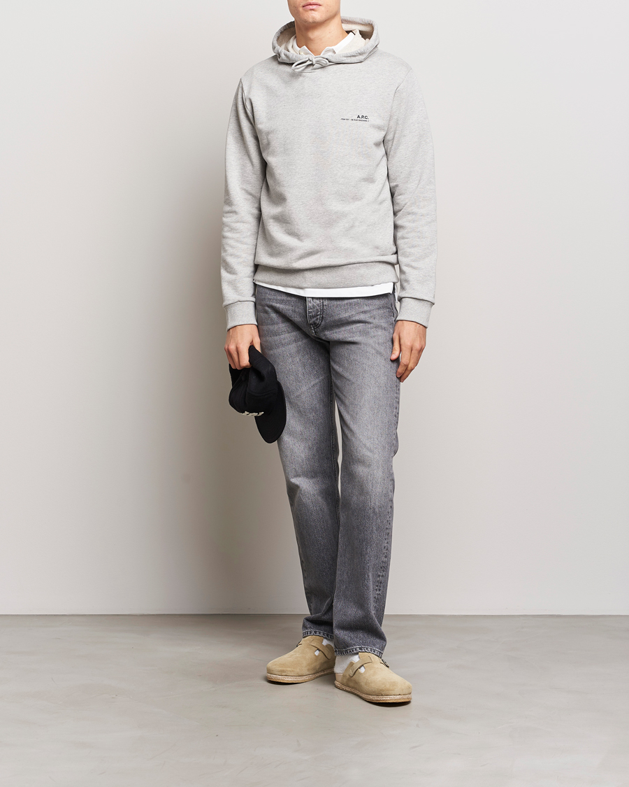Herre | Trøjer | A.P.C. | Item Hoodie Heather Grey