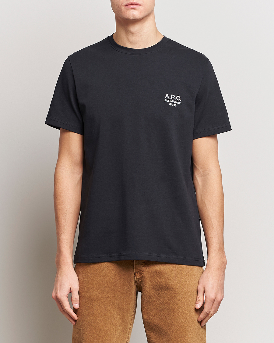 Herre | T-Shirts | A.P.C. | Raymond T-Shirt Black