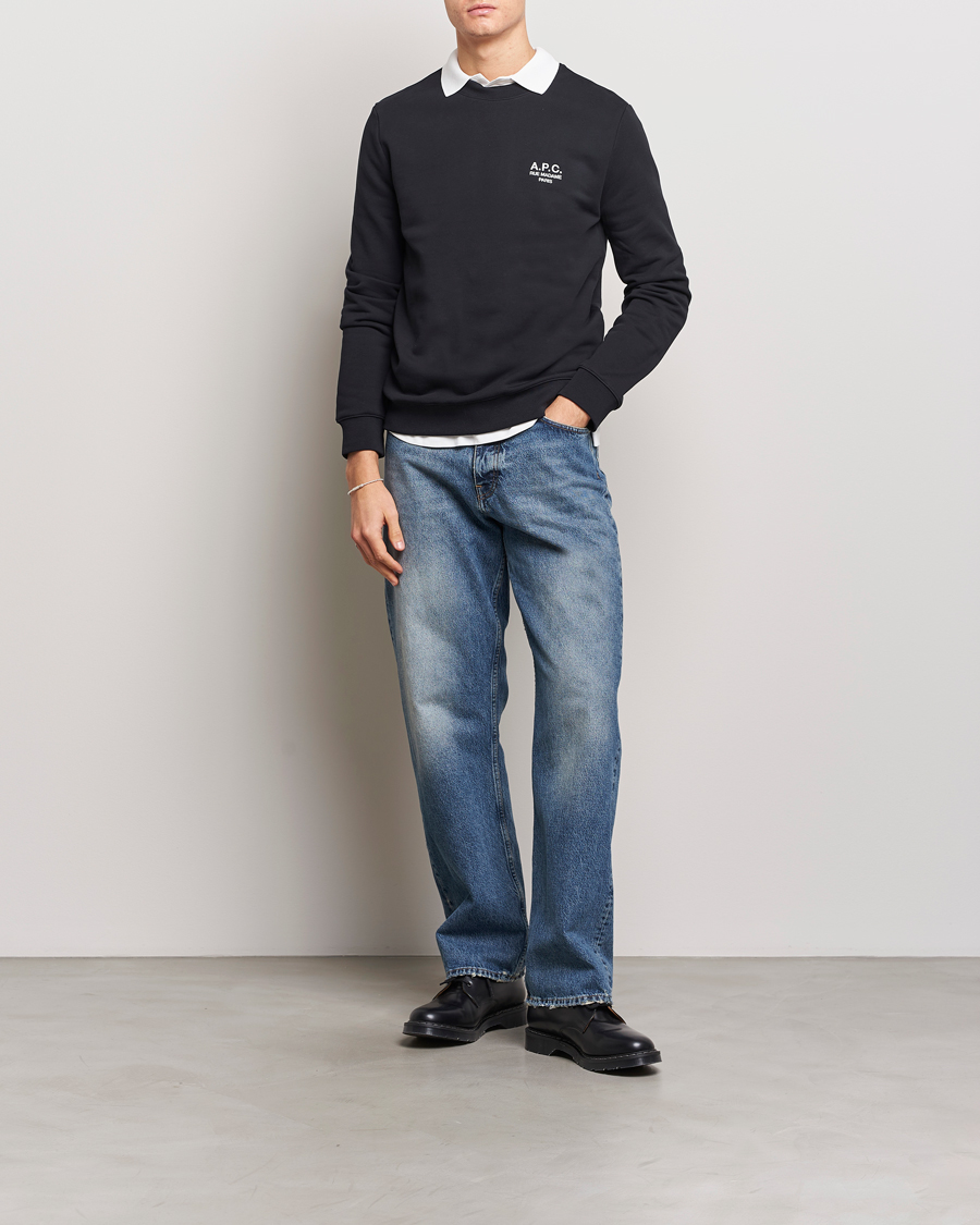 Herre | Trøjer | A.P.C. | Rider Sweatshirt Black