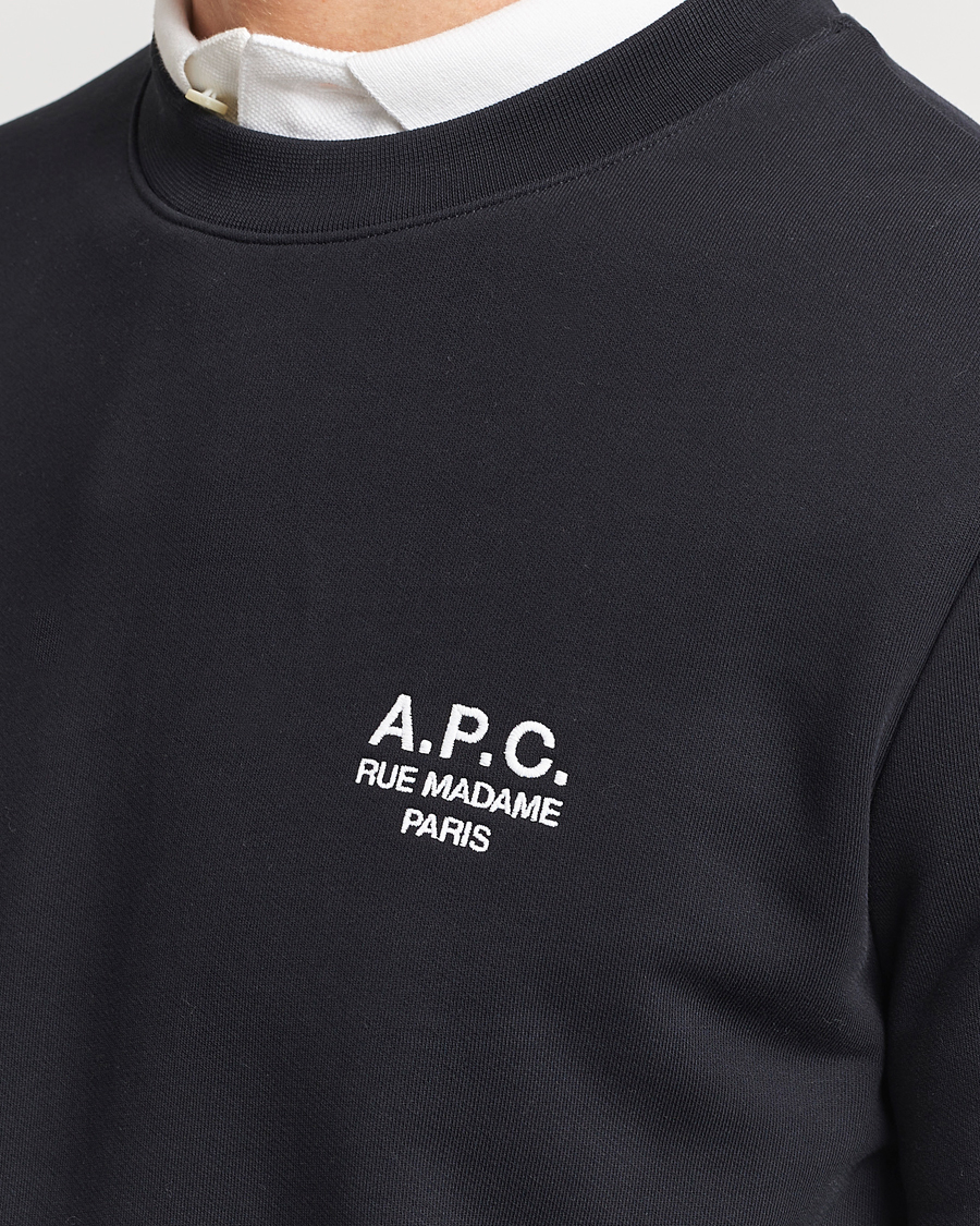 Herre | Trøjer | A.P.C. | Rider Sweatshirt Black