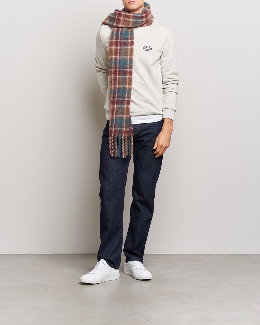 Herre | Trøjer | A.P.C. | Rider Sweatshirt Heather Grey