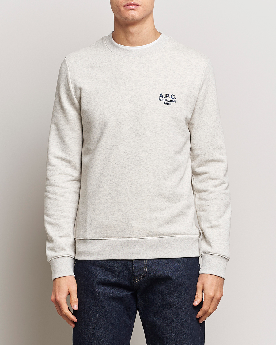 Herre | Afdelinger | A.P.C. | Rider Sweatshirt Heather Grey