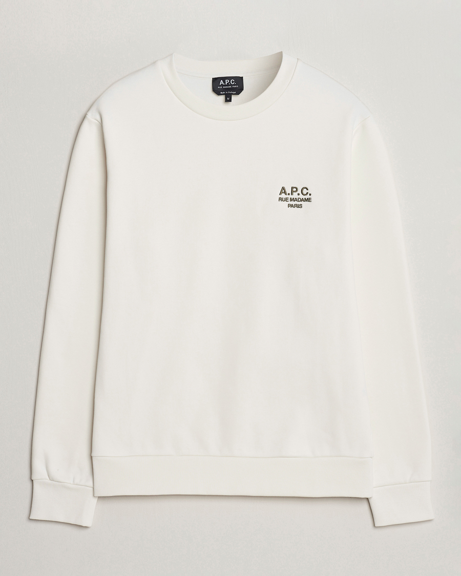 Herre | Trøjer | A.P.C. | Rider Sweatshirt Chalk