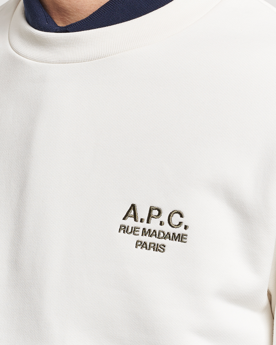 Herre | Trøjer | A.P.C. | Rider Sweatshirt Chalk