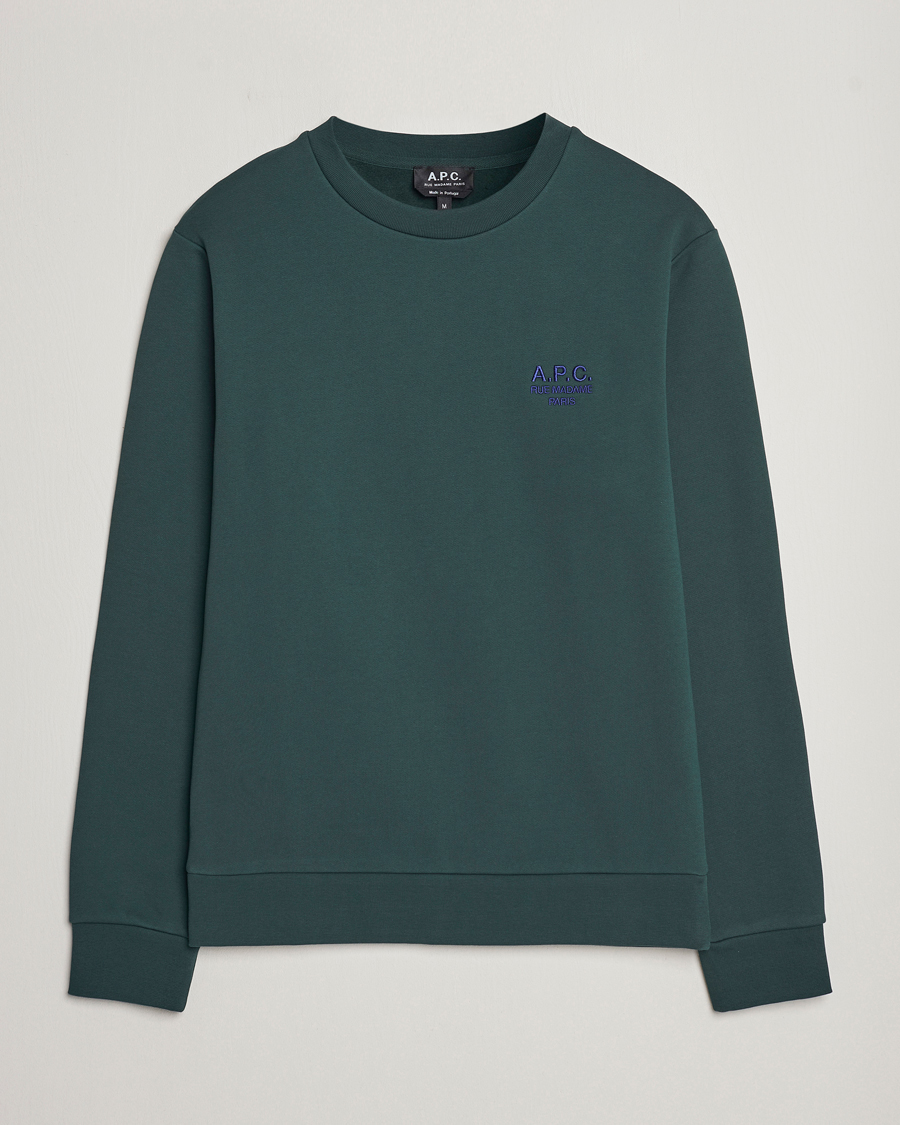 Herre |  | A.P.C. | Rider Sweatshirt Pine Green