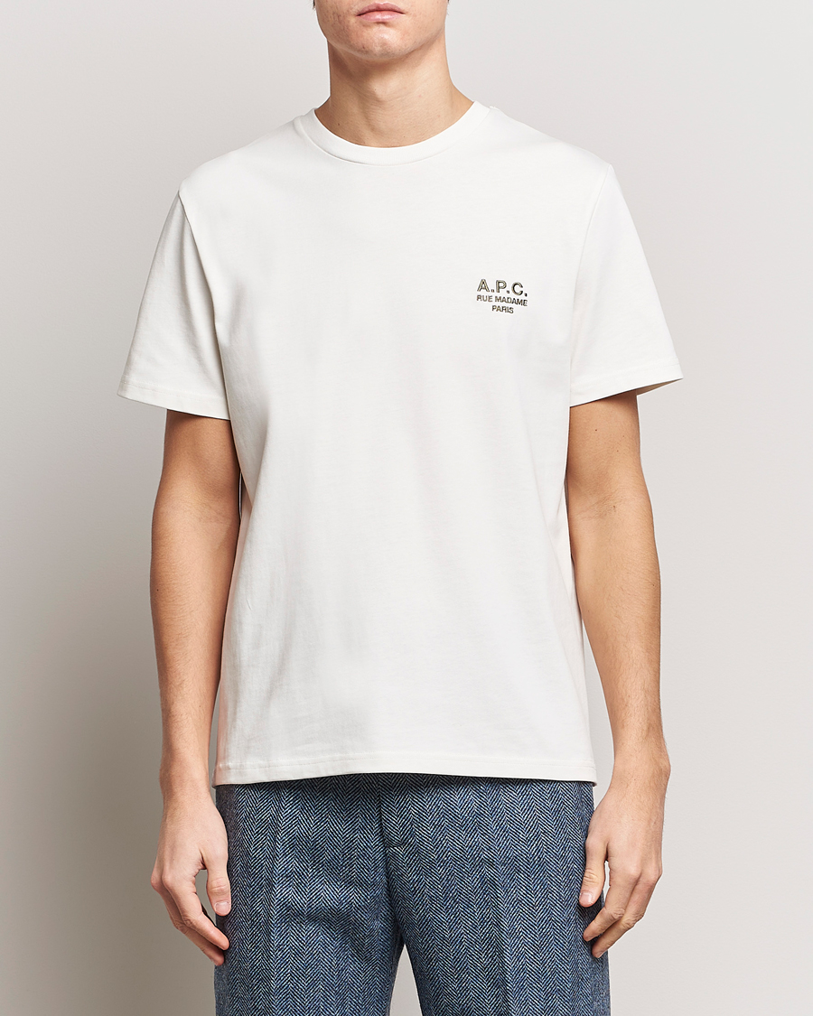 Herre | Contemporary Creators | A.P.C. | Raymond T-Shirt Chalk