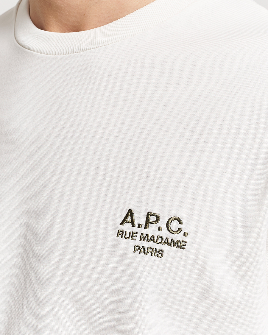 Herre | T-Shirts | A.P.C. | Raymond T-Shirt Chalk